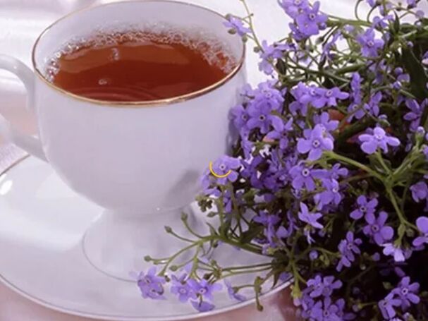 Tea with thyme